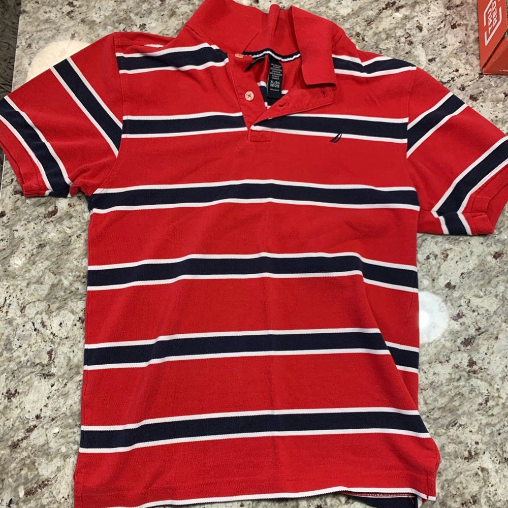 Nautica Short Sleeved Polo Shirt